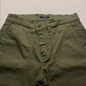 JCrew Cargo toothpick pant size 28
